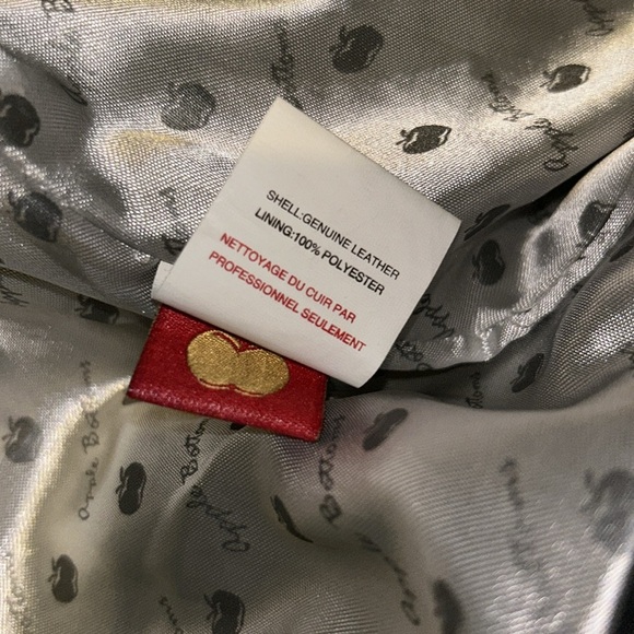 New without tags Ladies we Apple bottoms leather moto coat jacket size Medium M - Picture 5 of 5